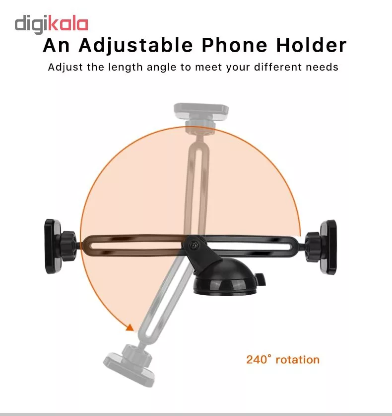 پایه نگهدارنده گوشی موبایل یسیدو مدل C39