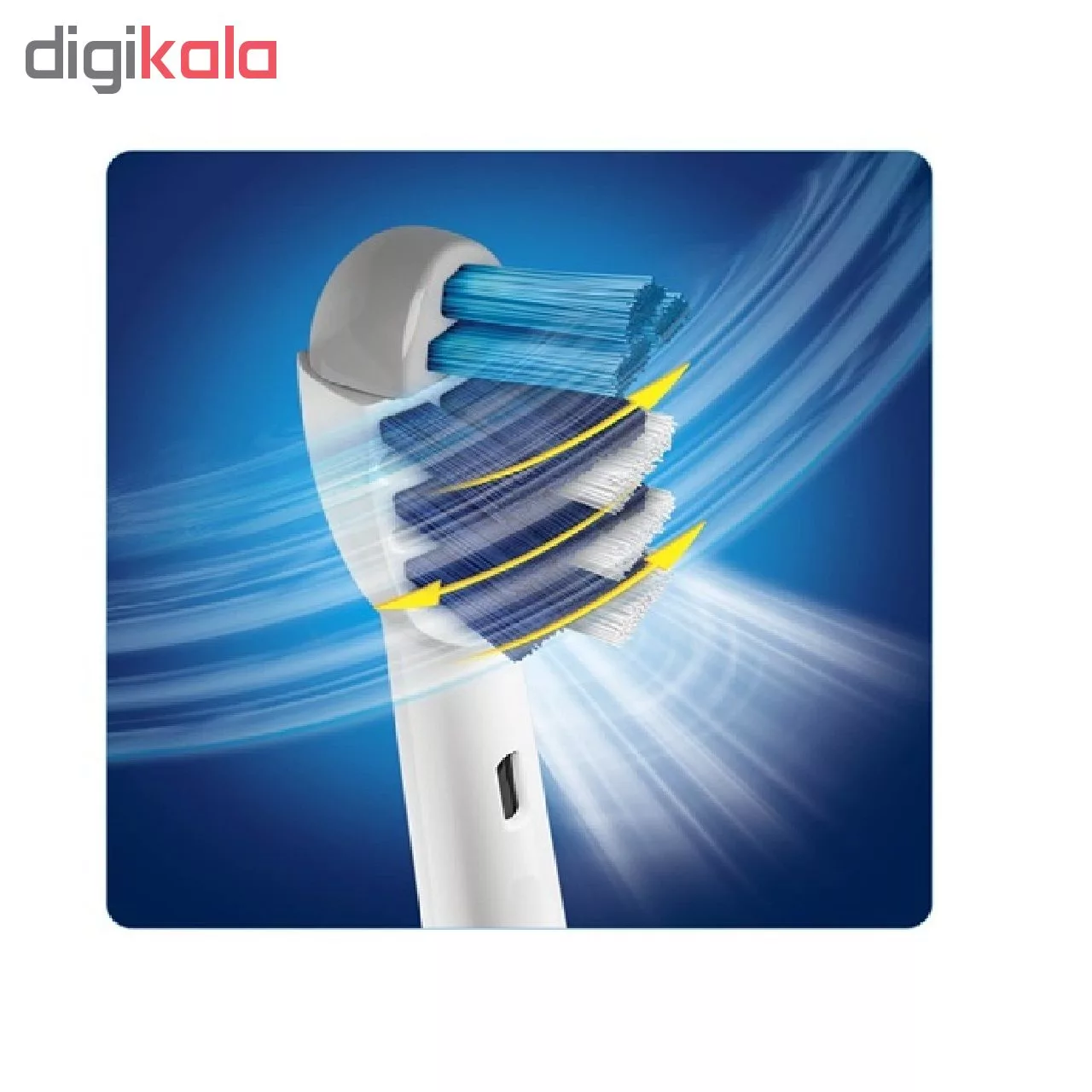 سری یدک مسواک برقی اورال-بی مدل TriZone بسته 4 عددی