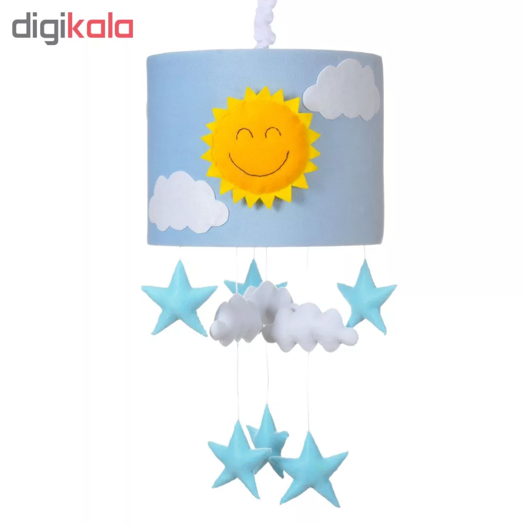 لوستر کودک تابنده مدل آفتاب