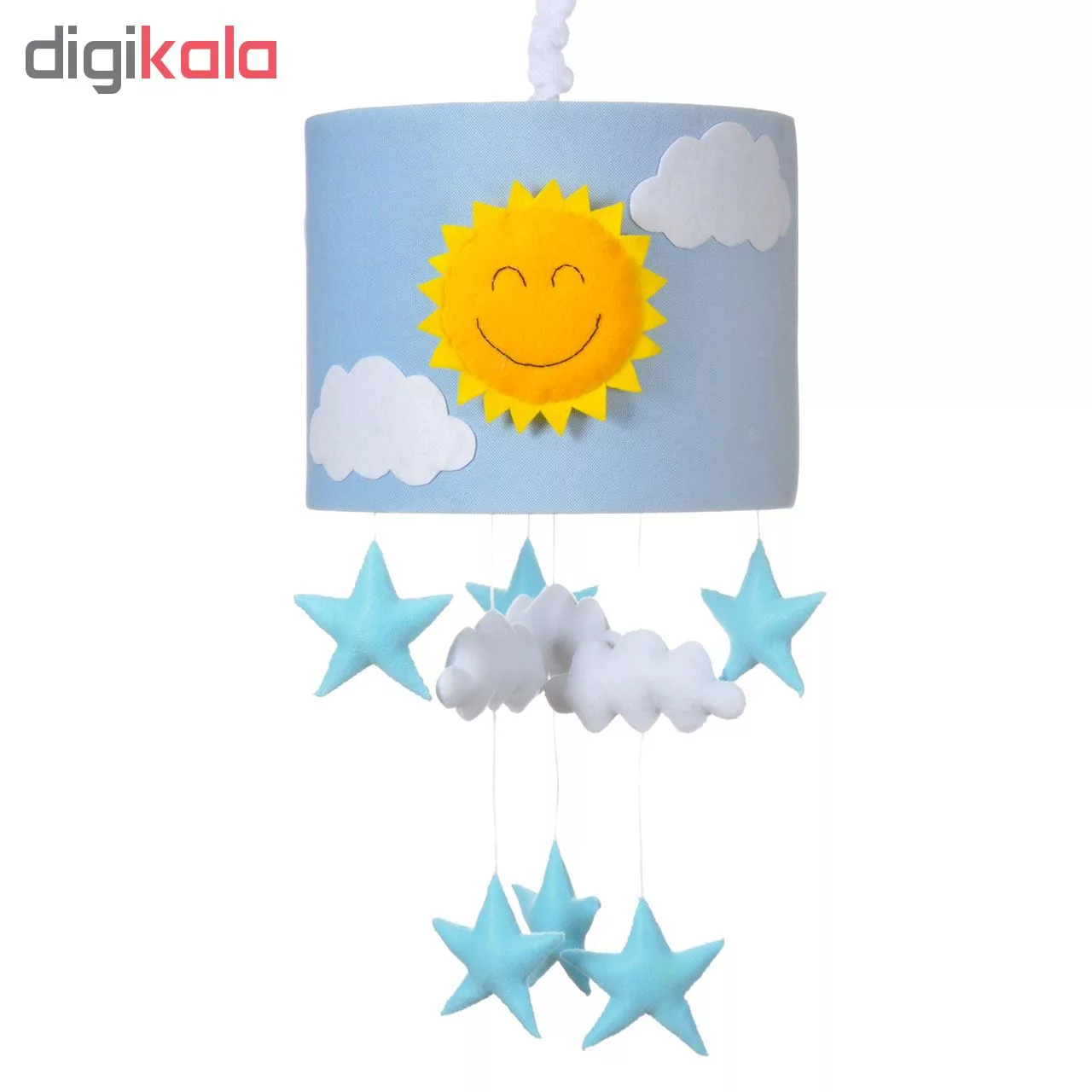 لوستر کودک تابنده مدل آفتاب