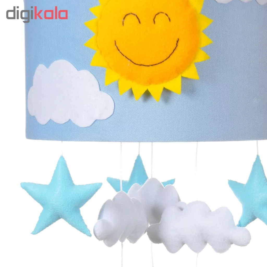 لوستر کودک تابنده مدل آفتاب