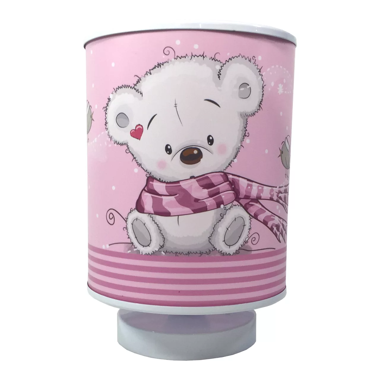 چراغ خواب کودک طرح خرس شال دار کد 42