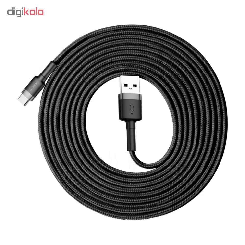 کابل تبدیل USB به USB-C باسئوس مدل Cafule طول 3 متر