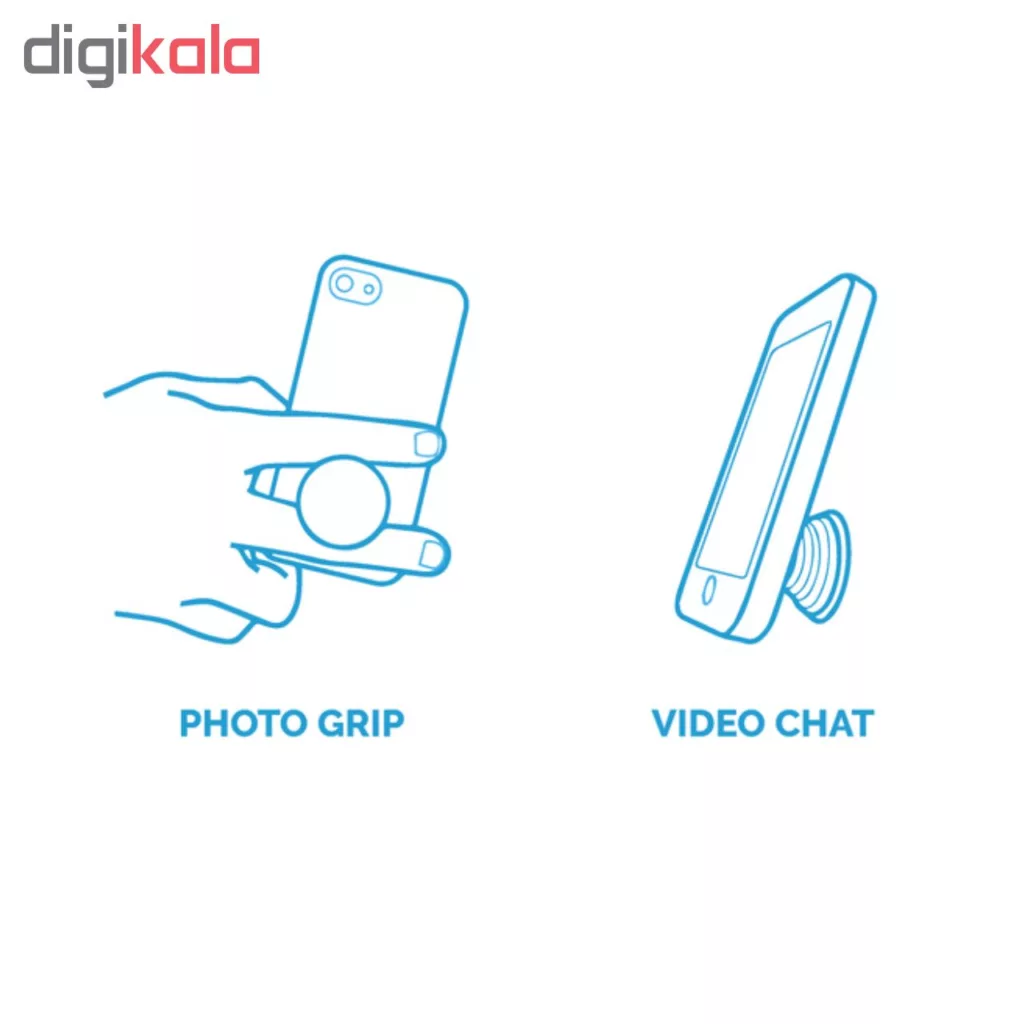 پایه نگهدارنده گوشی موبایل پاپ سوکت آکام مدل APS0099