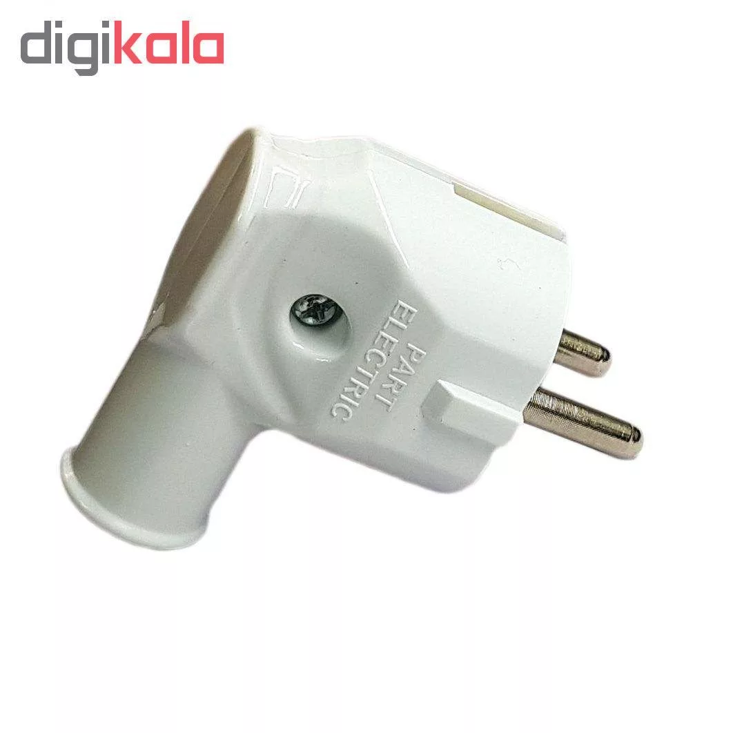 دوشاخه برق پارت الکتریک مدل P973 بسته 10 عددی