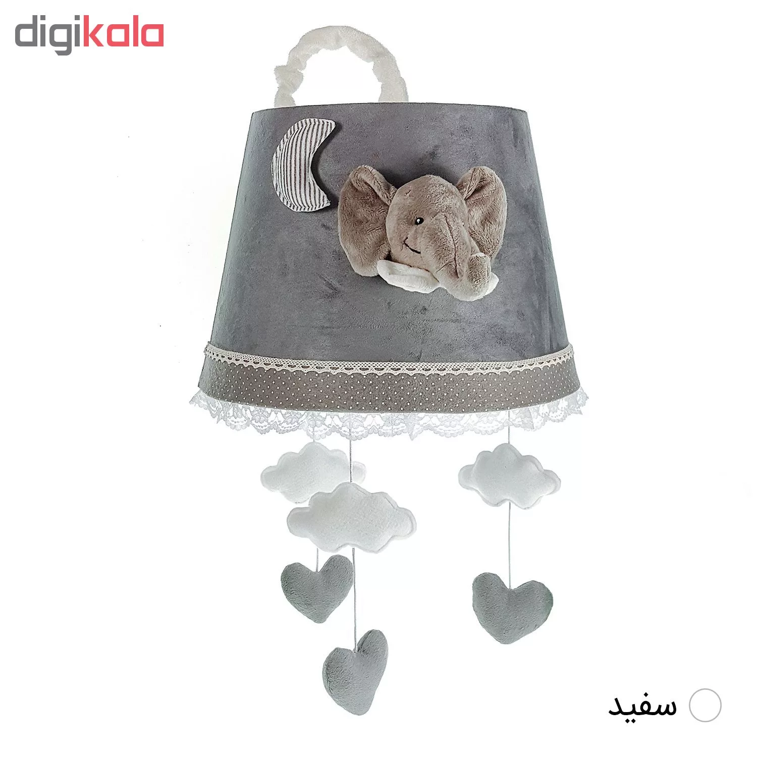 لوستر اتاق کودک طرح فیل کد G&W