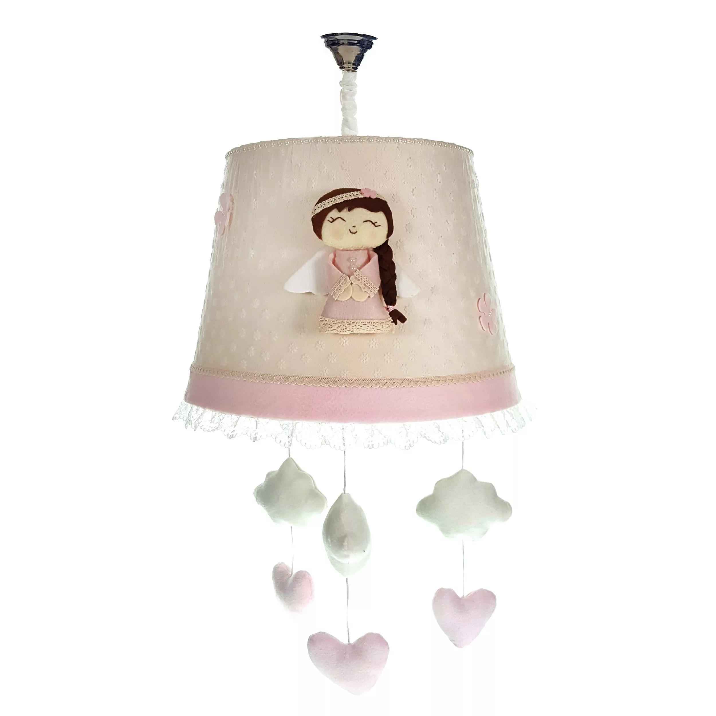 لوستر اتاق کودک طرح فرشته کوچولو