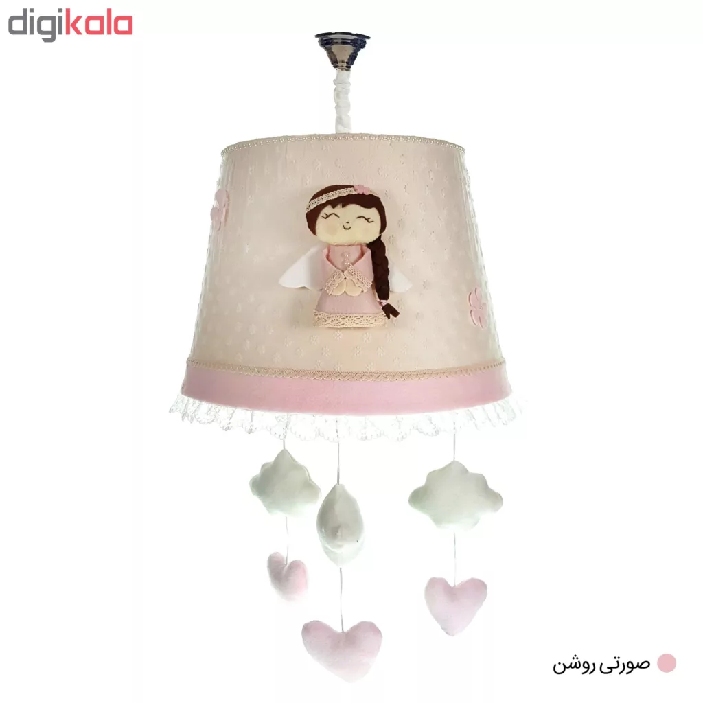 لوستر اتاق کودک طرح فرشته کوچولو