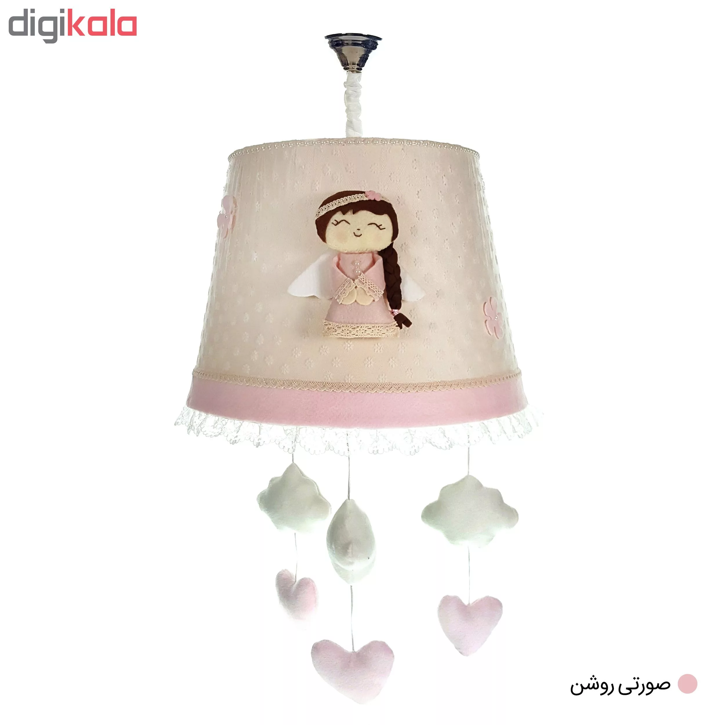 لوستر اتاق کودک طرح فرشته کوچولو