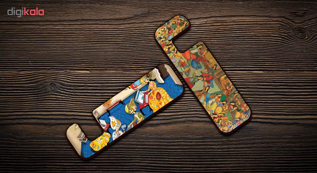 پایه نگهدارنده گوشی موبایل و تبلت لوکسینو مدل JSH_1299 مجموعه 2 عددی