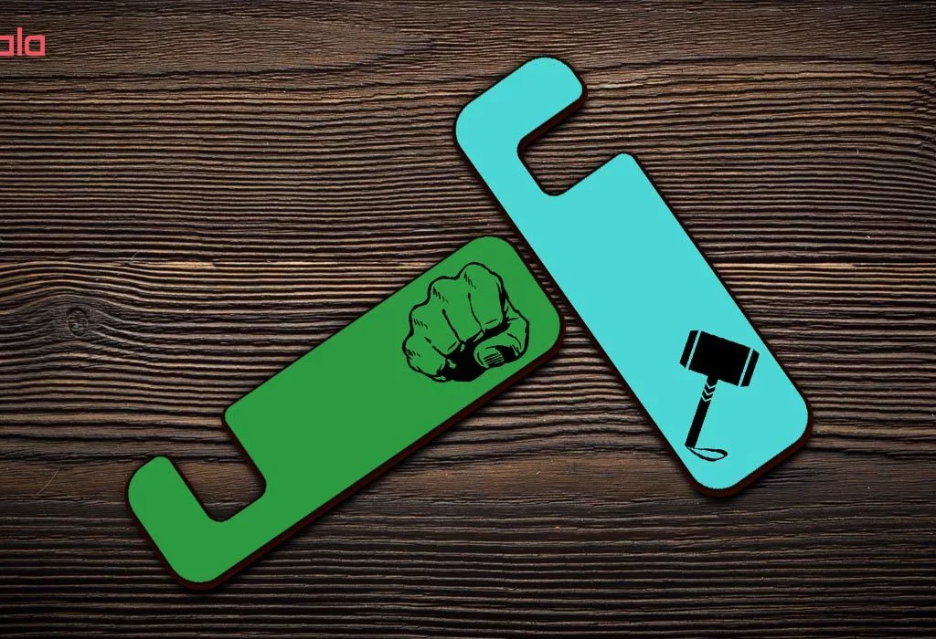 پایه نگهدارنده گوشی موبایل و تبلت لوکسینو مدل JSH_1317 مجموعه 2 عددی