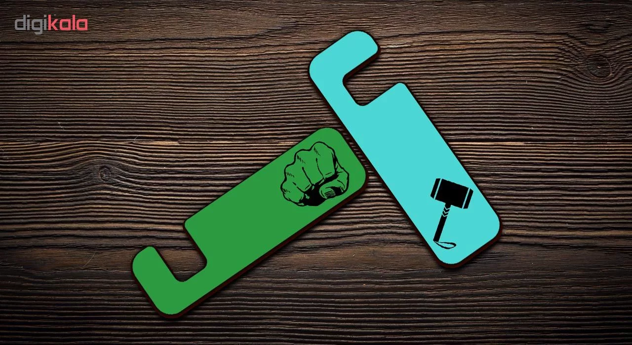 پایه نگهدارنده گوشی موبایل و تبلت لوکسینو مدل JSH_1317 مجموعه 2 عددی