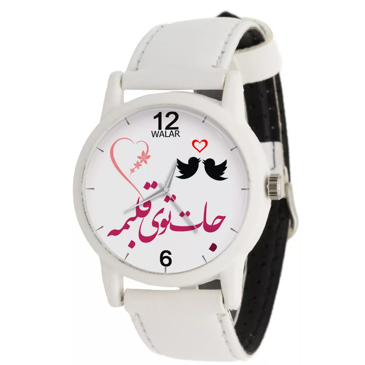 ساعت مچی عقربه ای زنانه والار طرح جات توی قلبمه کد LF1673