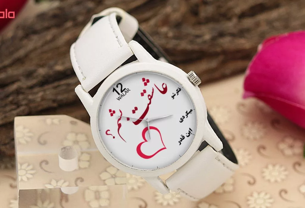 ساعت مچی عقربه ای زنانه والار طرح فکرشو میکردی اینقدر عاشقت کد LF1634