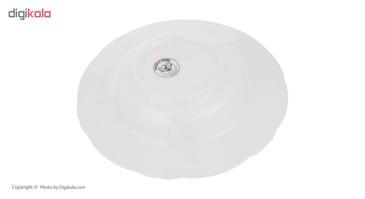 سرویس غذاخوری 102 پارچه چینی پردیس کاشان سری الگانس مدل ویلیج کد 808