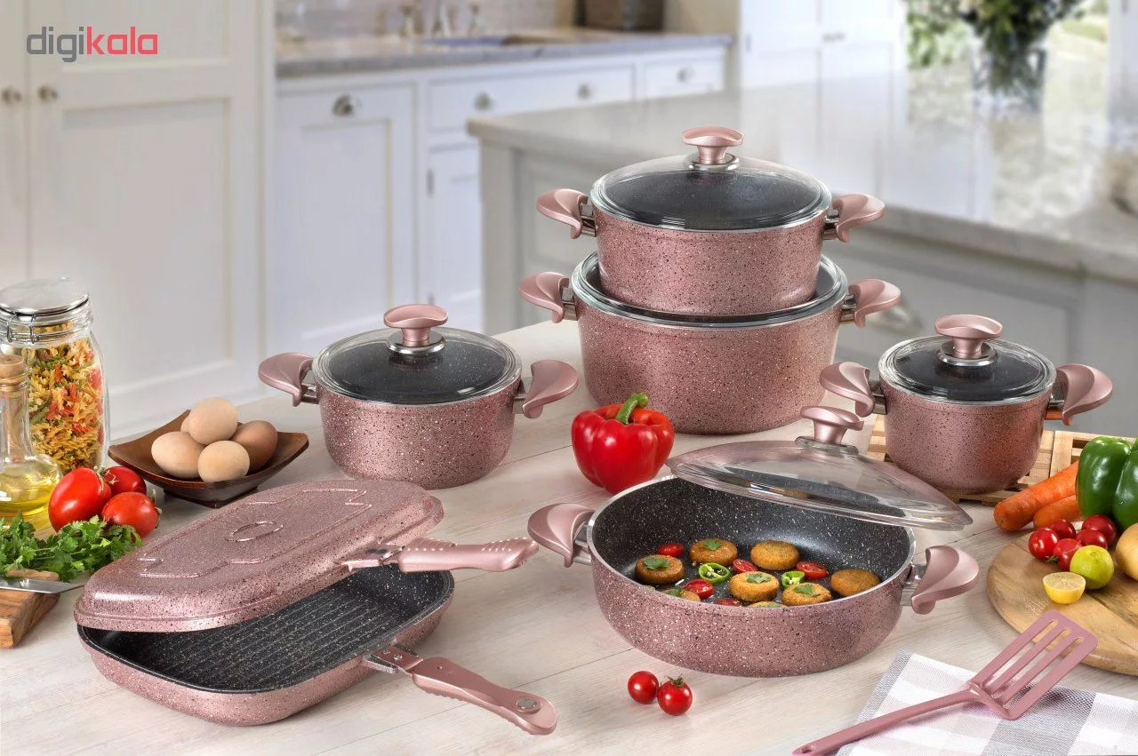 سرویس پخت و پز 12 پارچه پی ام تی کد pm1200