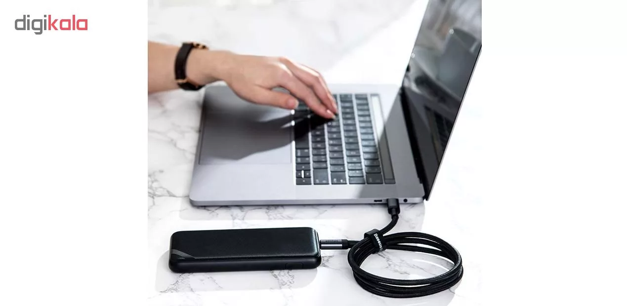 کابل تبدیل USB-C باسئوس مدل CATKLF-S طول 1 متر