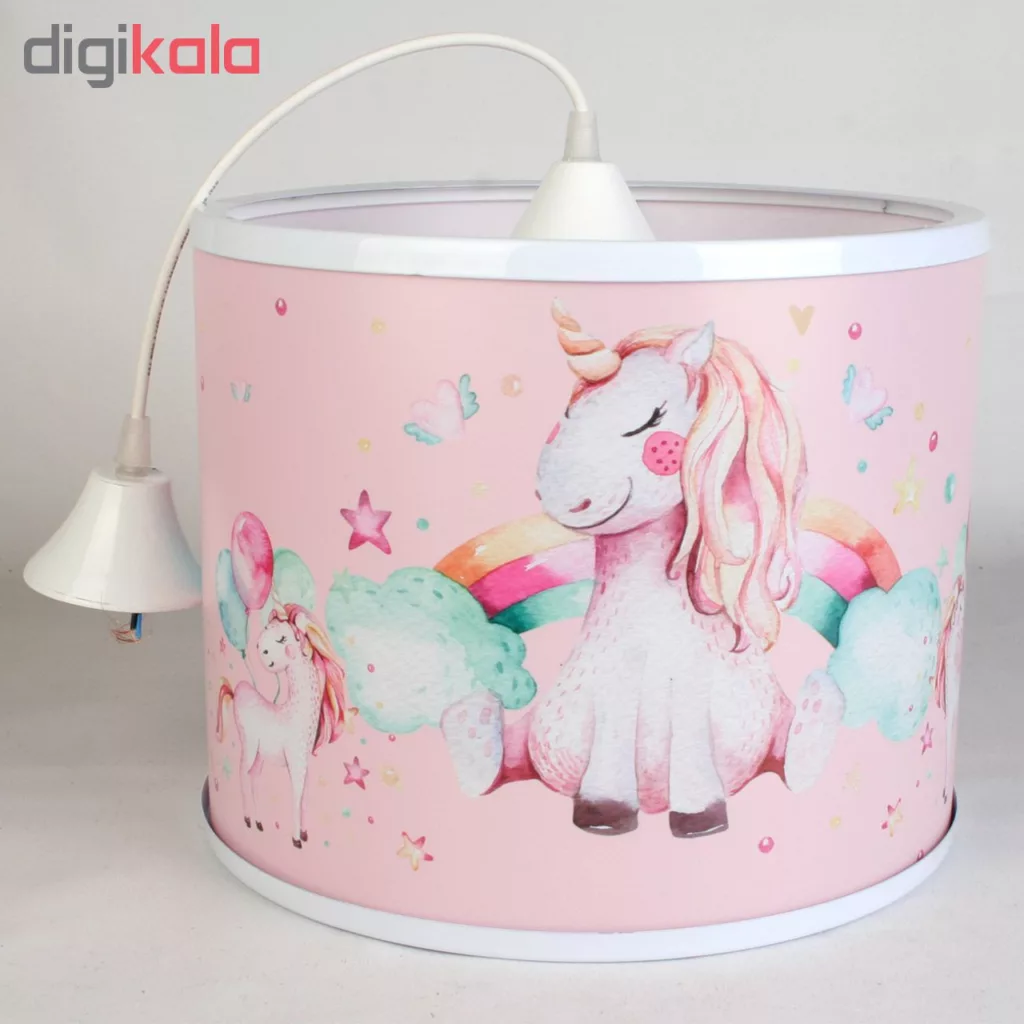 لوستر کودک طرح یونیکورن کد49