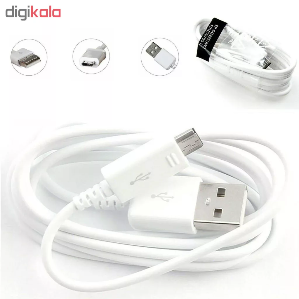 کابل تبدیل USB به microUSBمدل ECB طول 1.5 متر