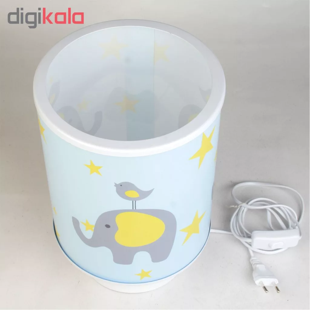 چراغ خواب کودک طرح فیل و گنجشک کد54