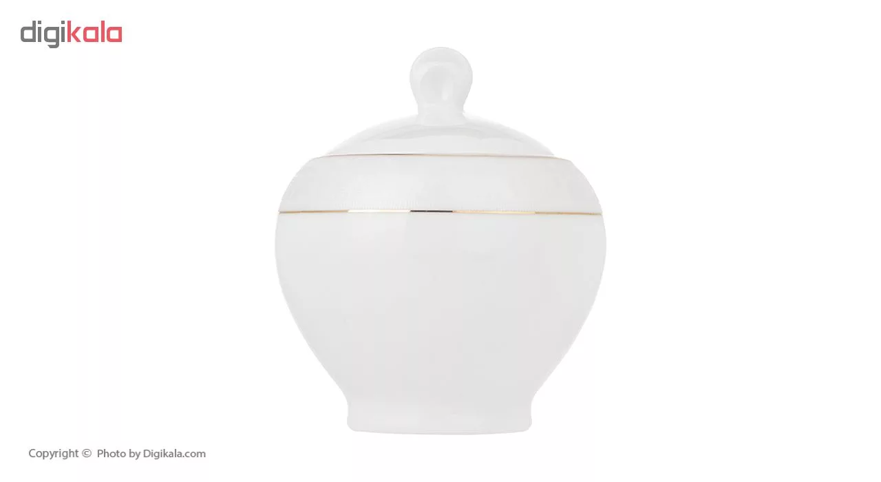 سرویس غذاخوری 102 پارچه چینی زرین ایران سری ایتالیا اف مدل Sepid Sadaf درجه عالی