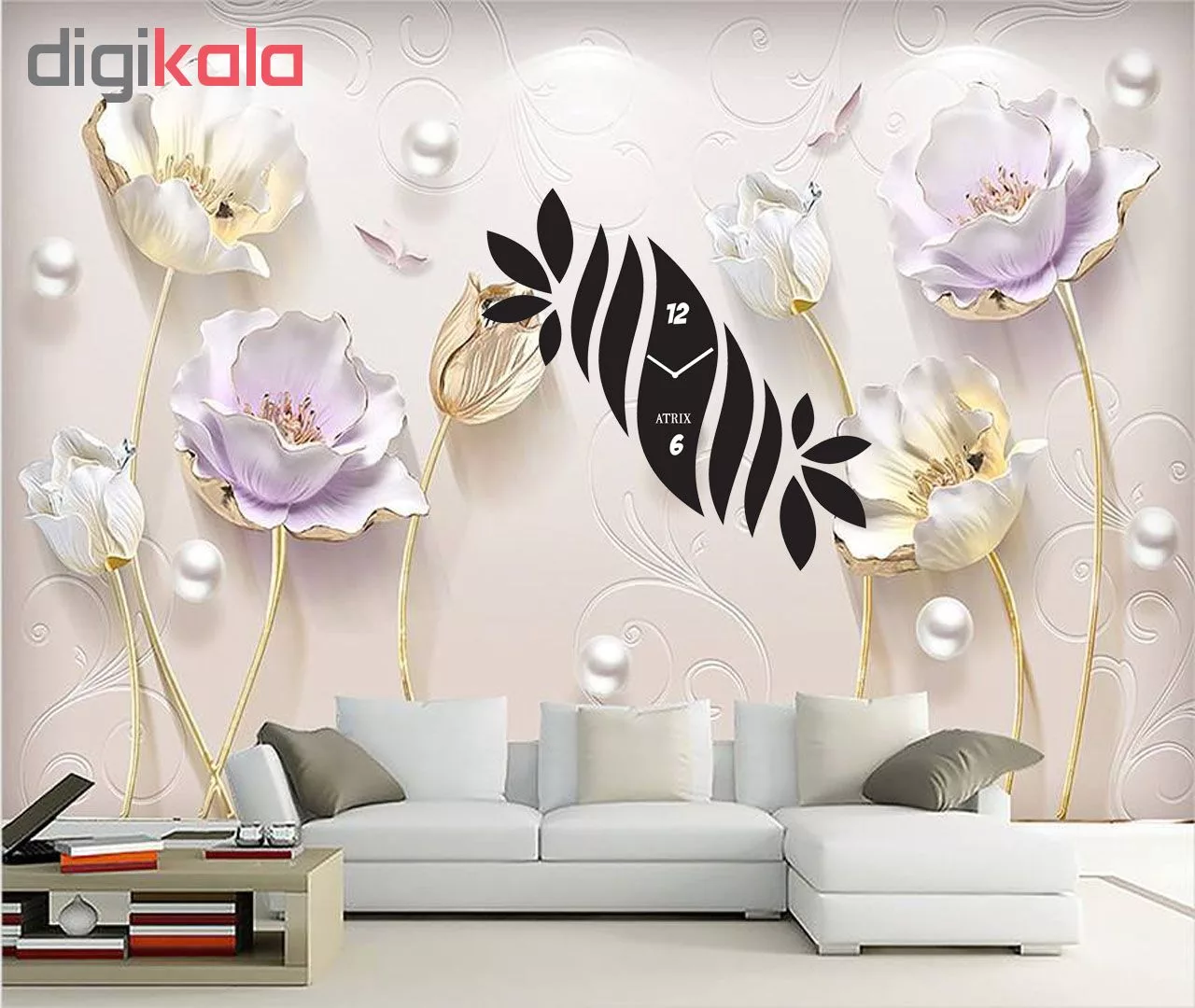 ساعت دیواری آتریکس مدل آبشار B111