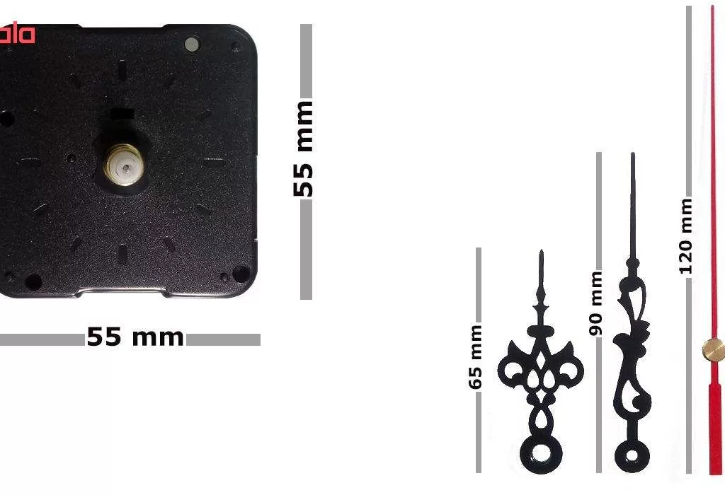 موتور آرام گرد ساعت کد 6262