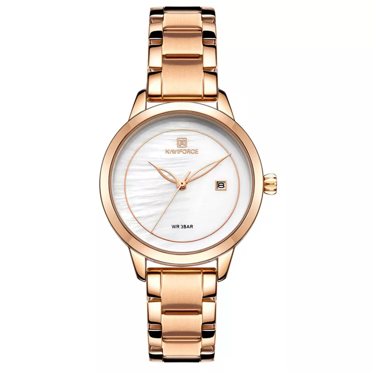 ساعت مچی عقربه ای زنانه نیوی فورس کد NF5008