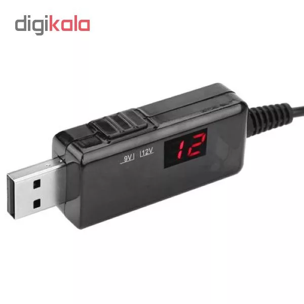 کابل تبدیل USB به DC مدل T912 طول 0.88 متر
