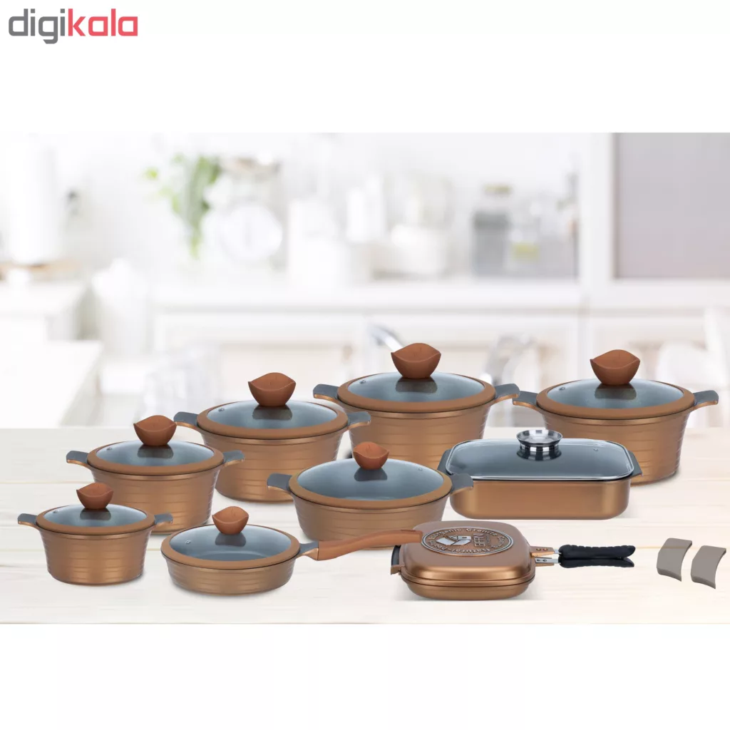 سرویس پخت و پز 20 پارچه جی فی نی کد WAVE GG01