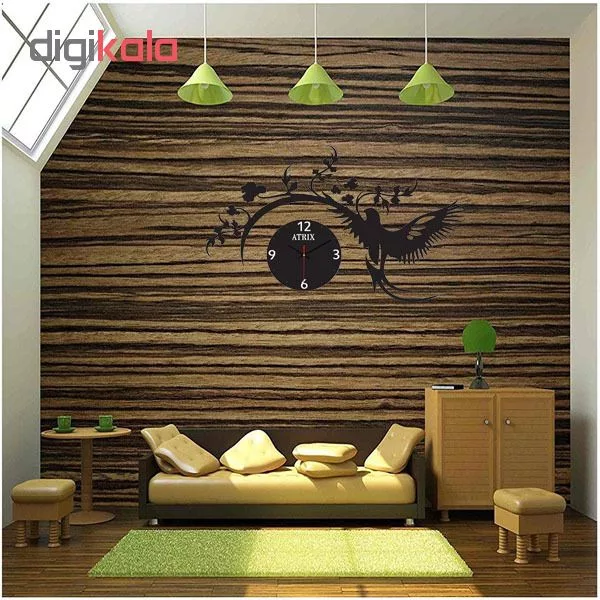 ساعت دیواری آتریکس مدل سیمرغ B113