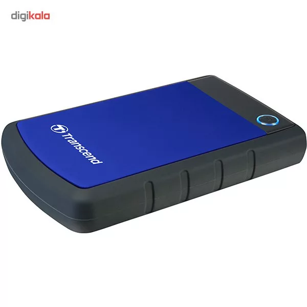هارد اکسترنال ترنسند مدل StoreJet 25H3 ظرفیت 2 ترابایت دارای رابط USB Type-A