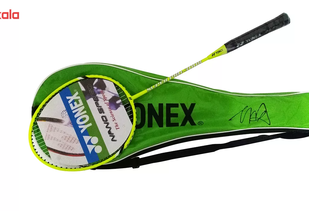 راکت بدمینتون یونکس مدل Pro 3008 بسته 2 عددی سایز US: 4 1/8 - Euro: 1