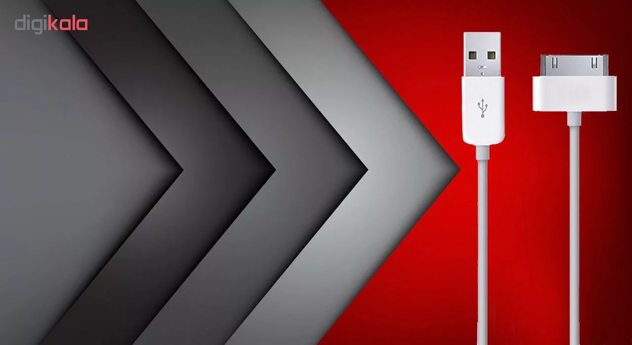 کابل تبدیل USB به 30 پین مدل CBL_01 طول 1 متر