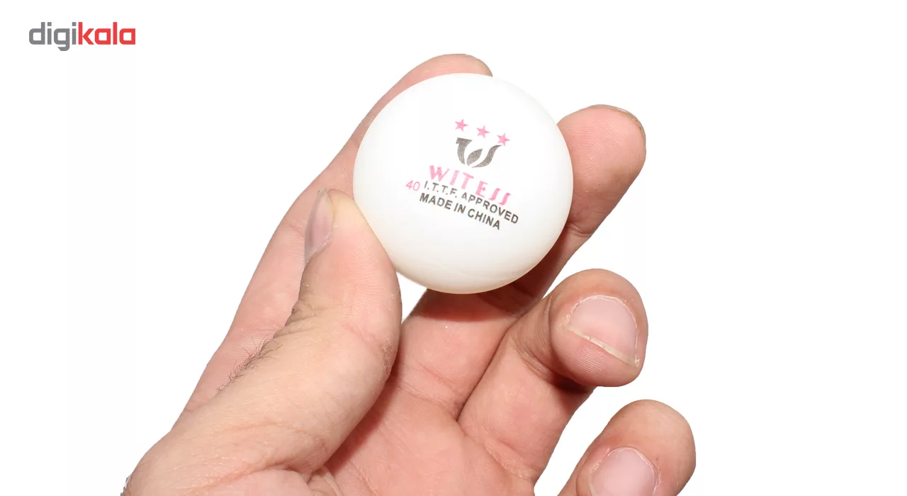 توپ پینگ پنگ ویت اس مدل Champion Wilson بسته 2 عددی سایز 7
