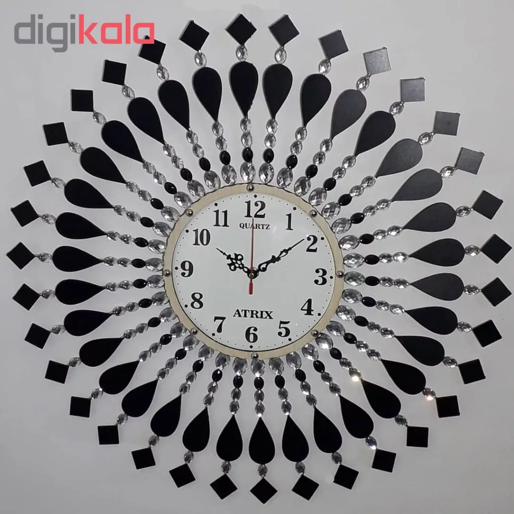 ساعت دیواری آتریکس مدل خورشیدی کد A315