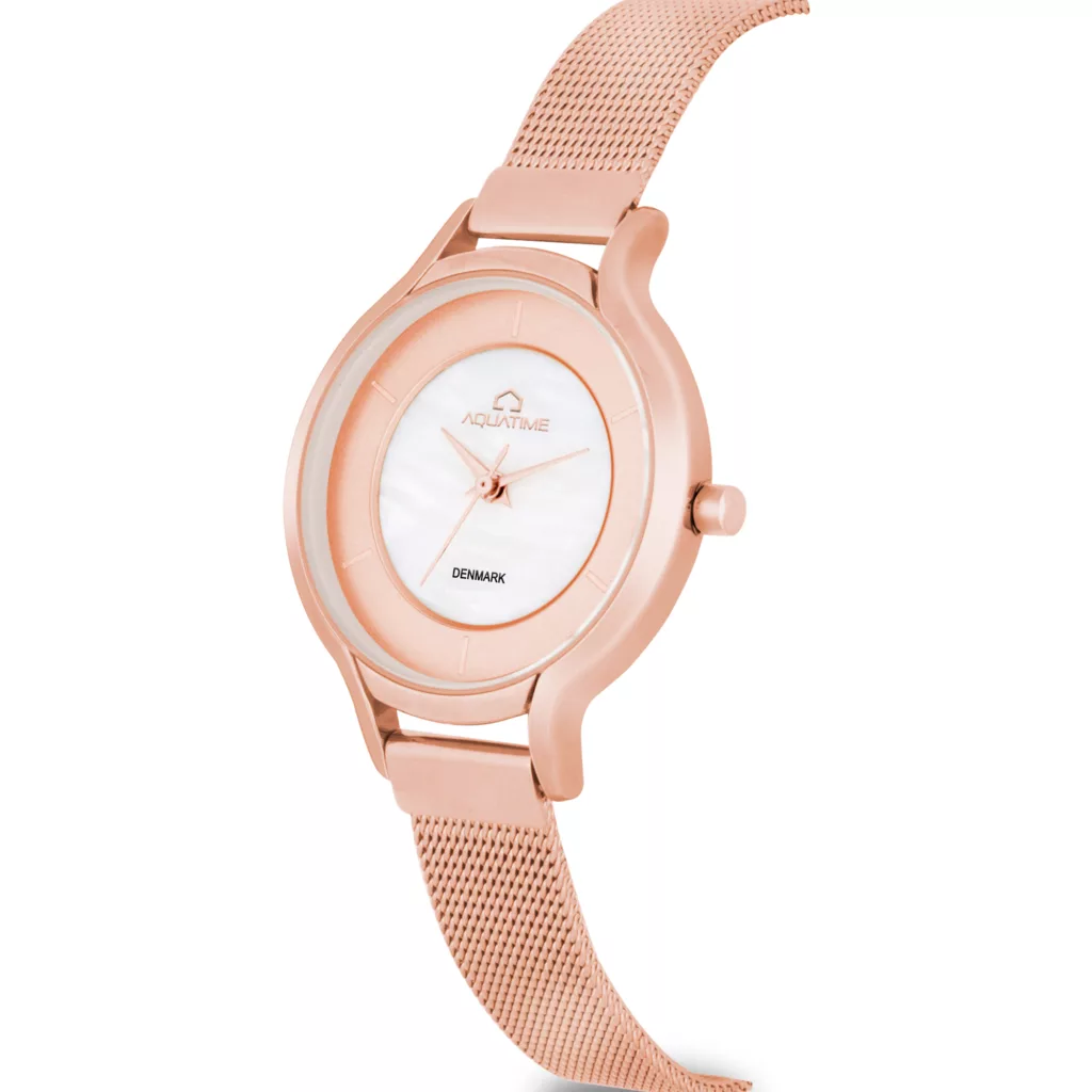 ساعت مچی عقربه ای زنانه آکوآ تایم مدل 30207-03