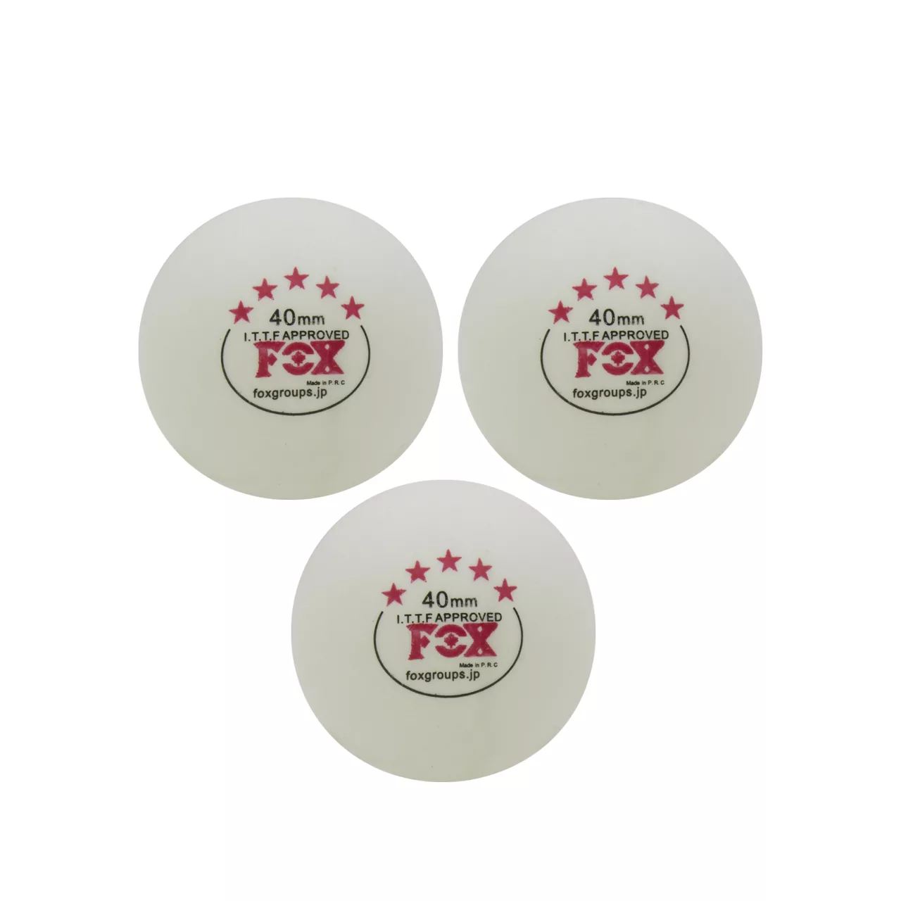 توپ پینگ پنگ فاکس مدل 46 بسته 3 عددی