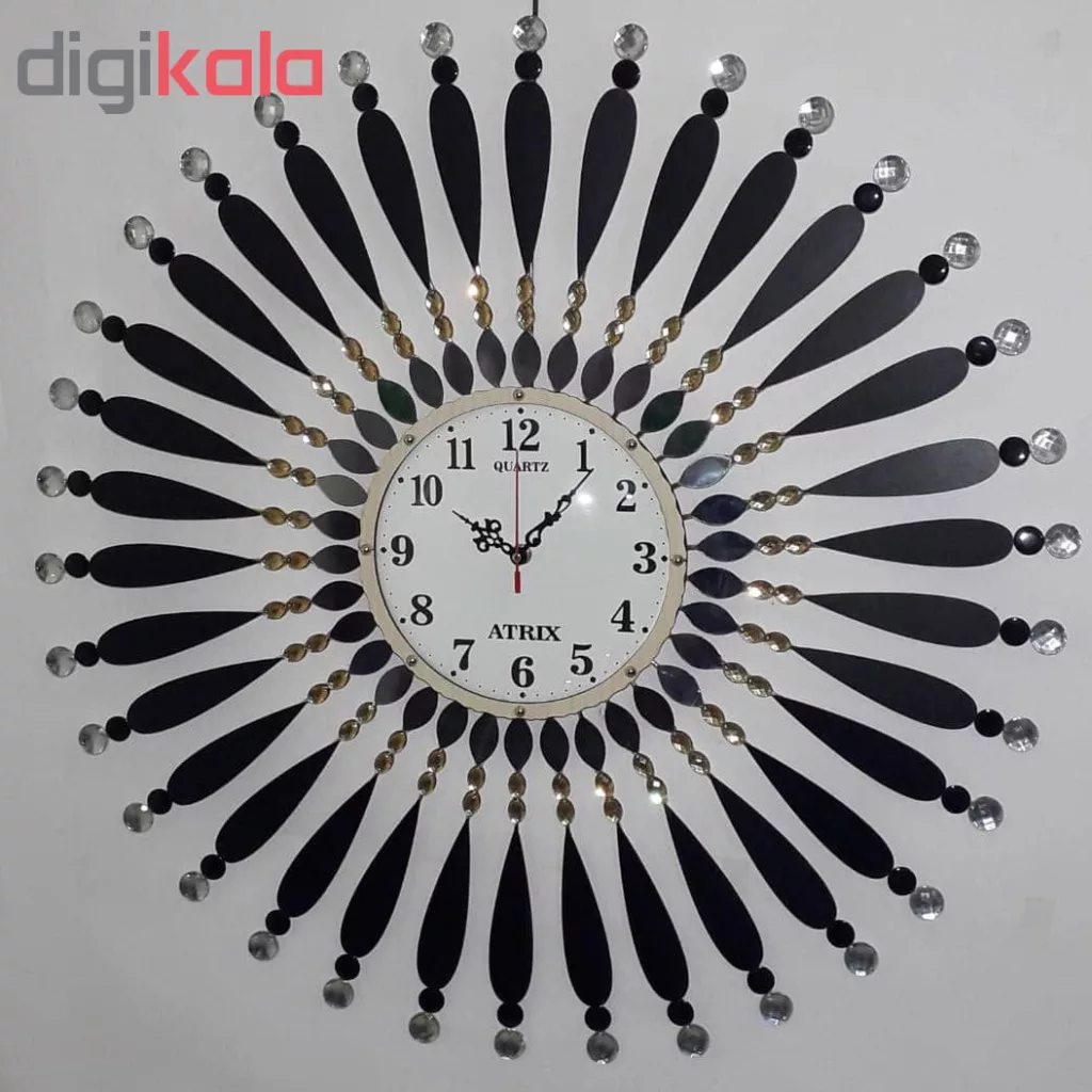 ساعت دیواری آتریکس مدل خورشیدی کد A314