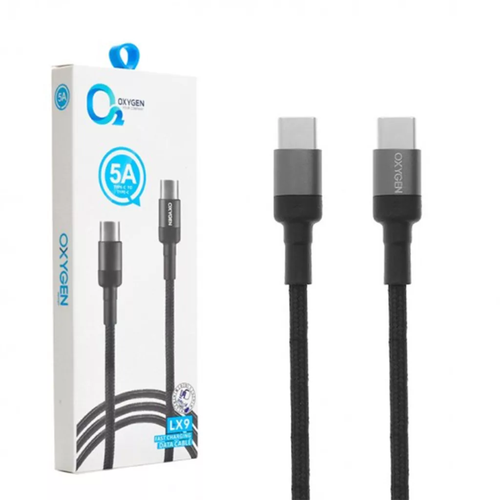 کابل USB-C اکسیژن مدل LX9 طول 1 متر