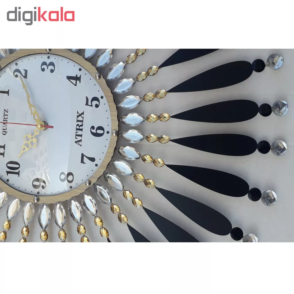 ساعت دیواری آتریکس مدل خورشیدی کد A314