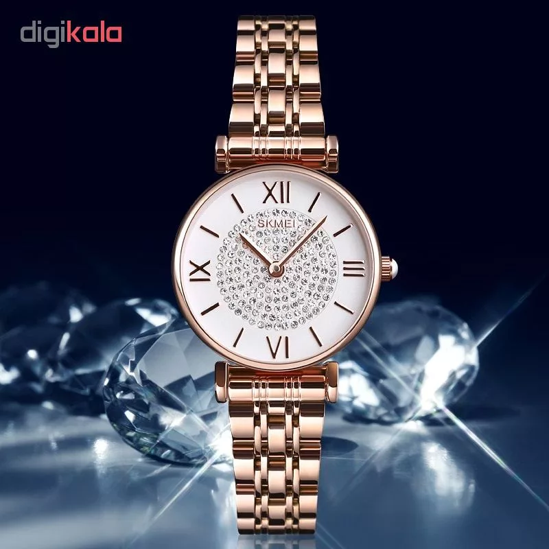 ساعت مچی عقربه ای زنانه اسکمی مدل 1533