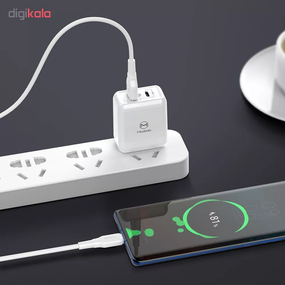 کابل تبدیل USB به USB-C مک دودو مدل CA-7280 طول 1.2 متر