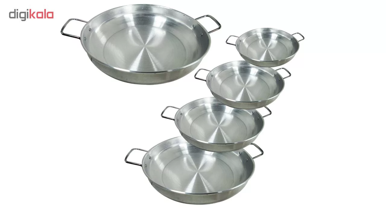 سرویس تابه 5 پارچه تاجیک مدل 1000 Glossy