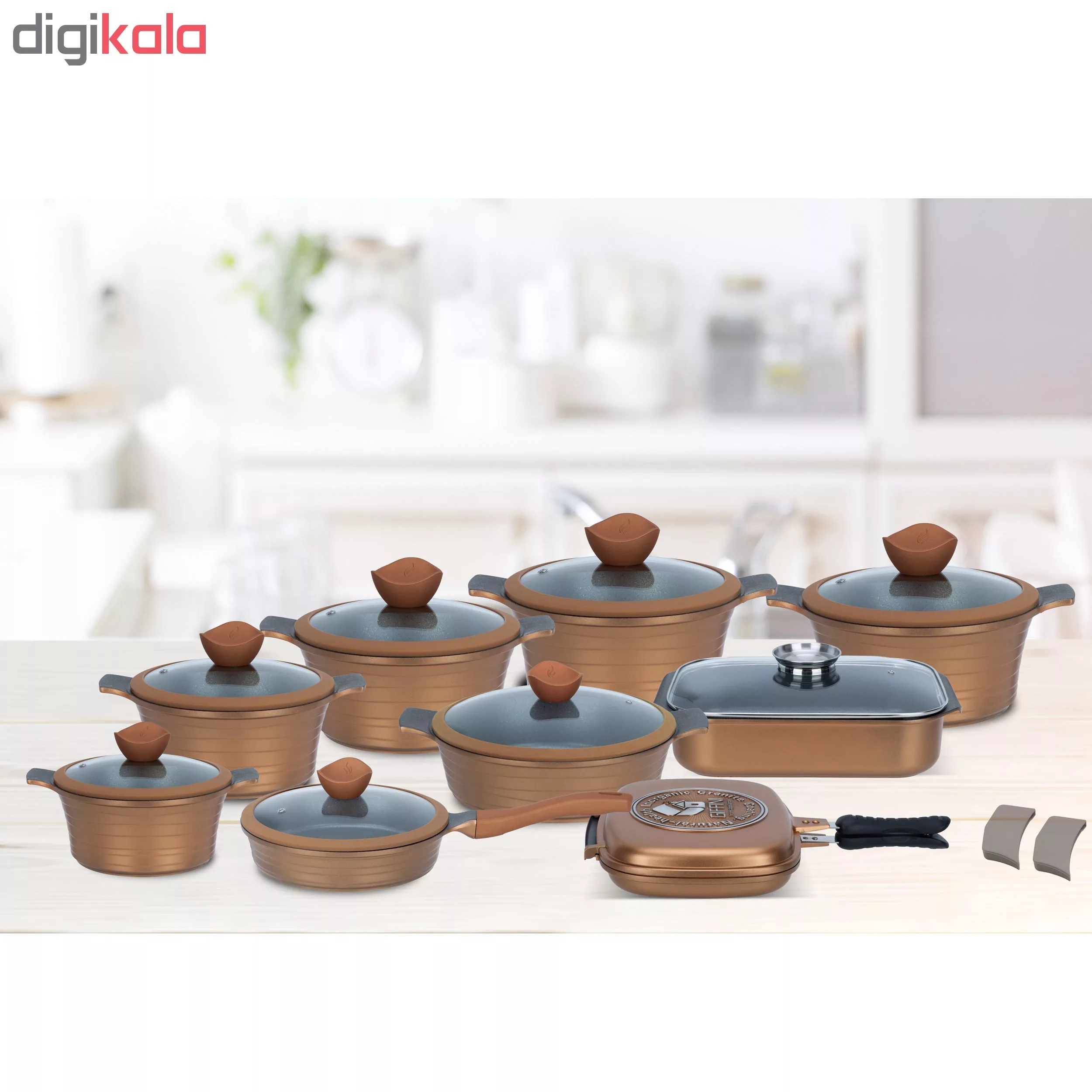 سرویس پخت و پز 20 پارچه جی فی نی کد 0004