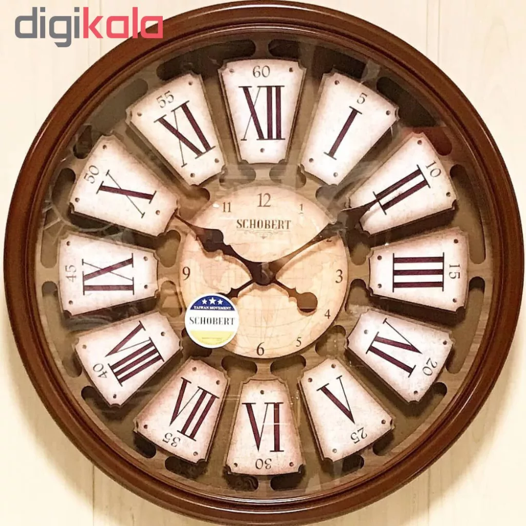 ساعت دیواری شوبرت مدل 6425