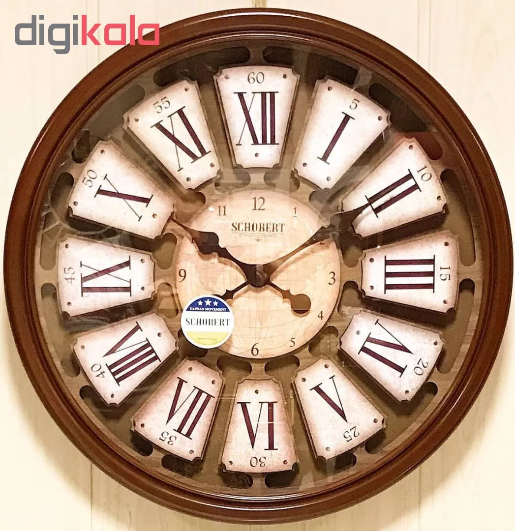 ساعت دیواری شوبرت مدل 6425
