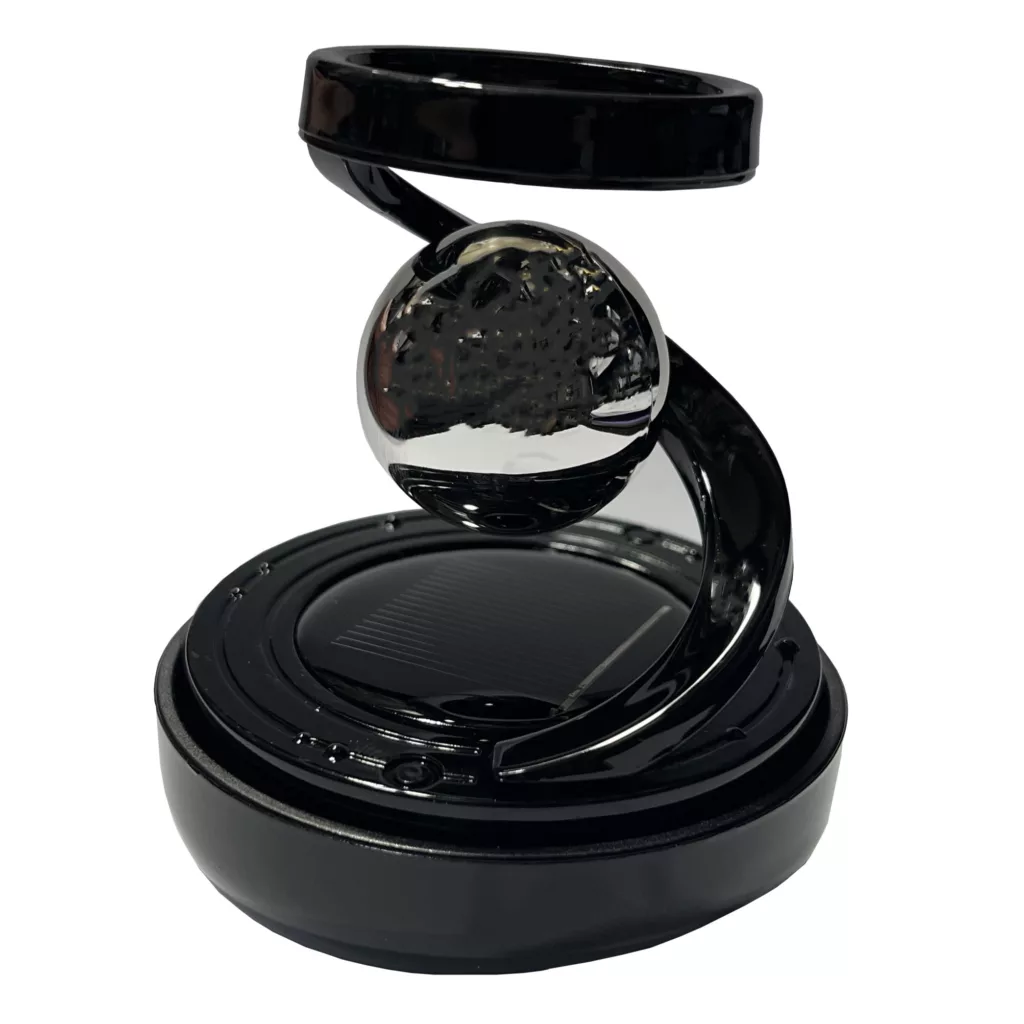 خوشبو کننده خودرو مدل خورشیدی گوی دار کد BLK