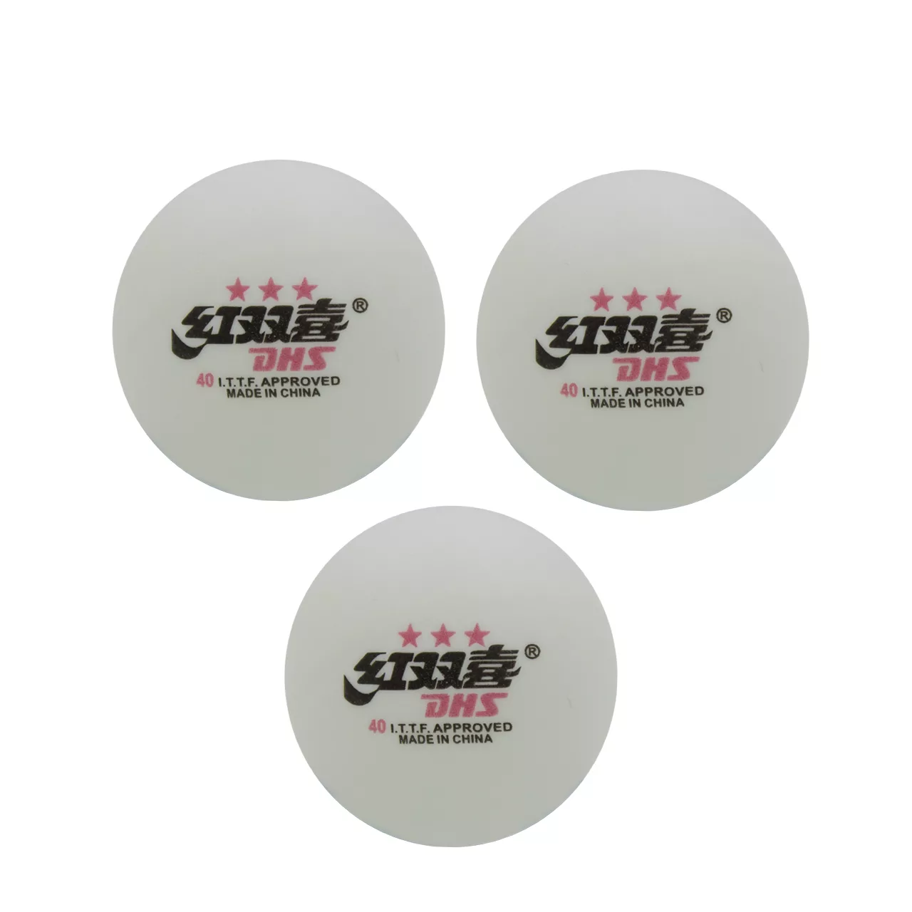 توپ پینگ پنگ دی اچ اس مدل 65 بسته 3 عددی