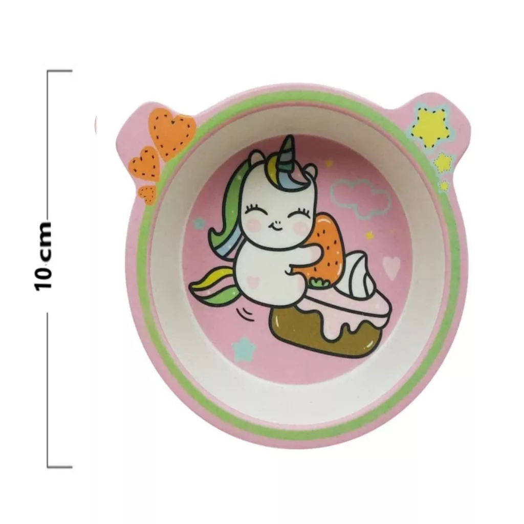 سرویس غذاخوری 5 پارچه کودک کوکو مدل یونیکورن